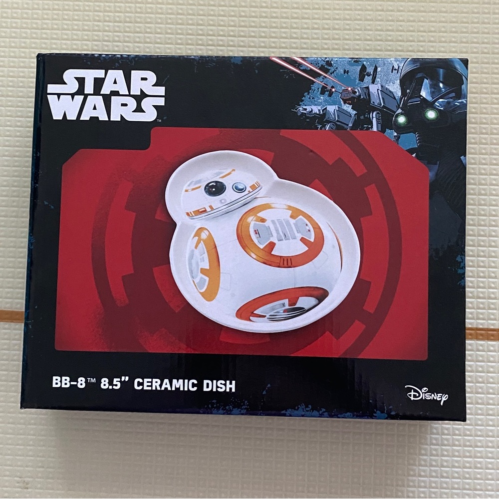 NWT Star Wars BB-8 8.5” ceramic dish